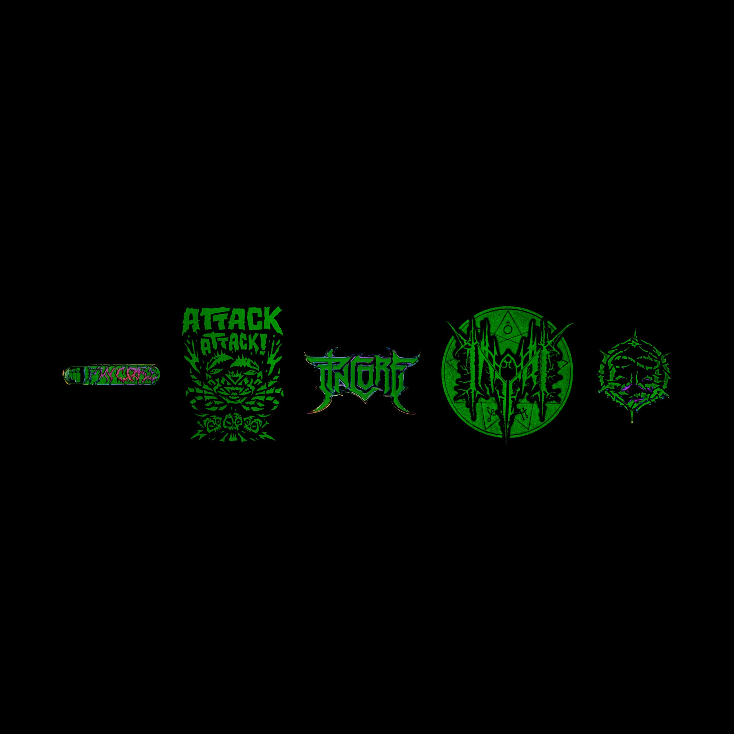 Image of Glow In The Dark Pins